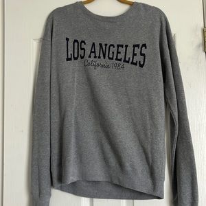 Grey crewneck